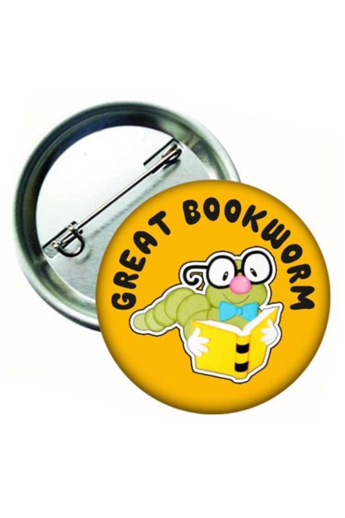 Great%20Bookworm%20İngilizce%20Öğrenci%20Rozeti