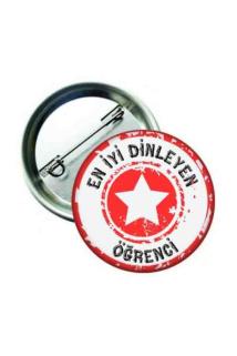 En Iyi Dinleyen Öğrenci Rozeti 